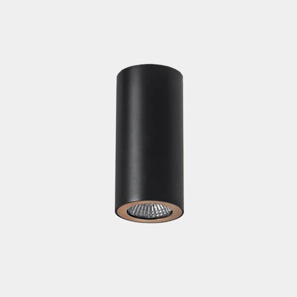 LEDS C4 - Plafoniera Pipe Single - Nero