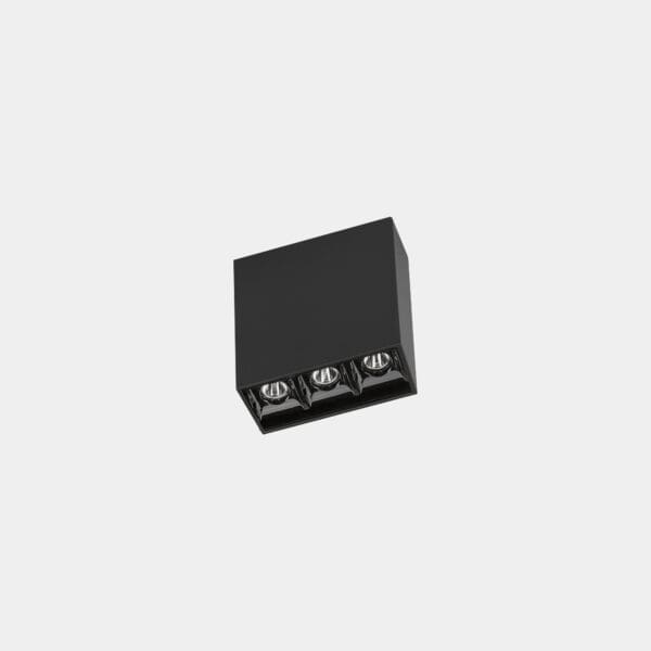 LEDS C4 - Plafoniera Bento Surface 3 Leds - Nero