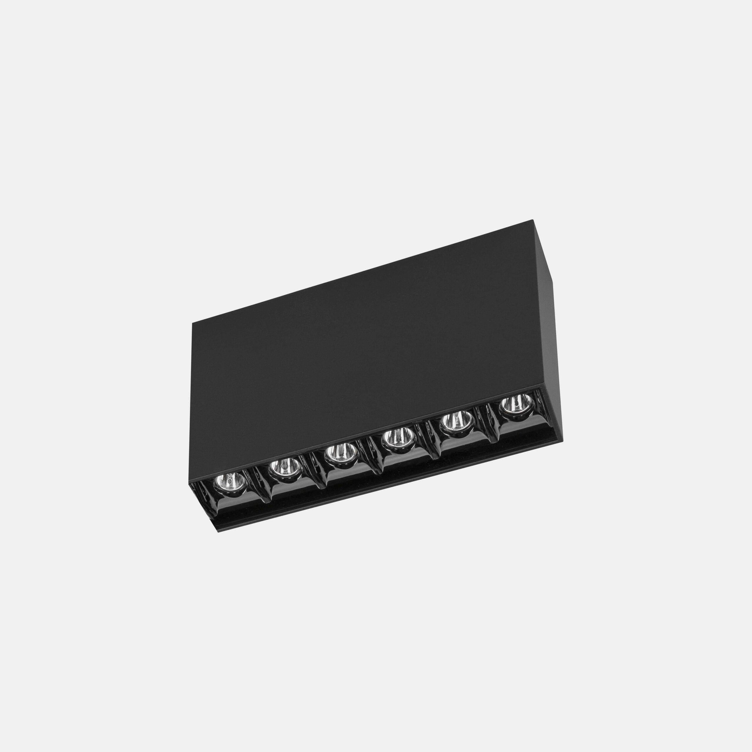 LEDS C4 - Plafoniera Bento Surface 6 Leds - Nero
