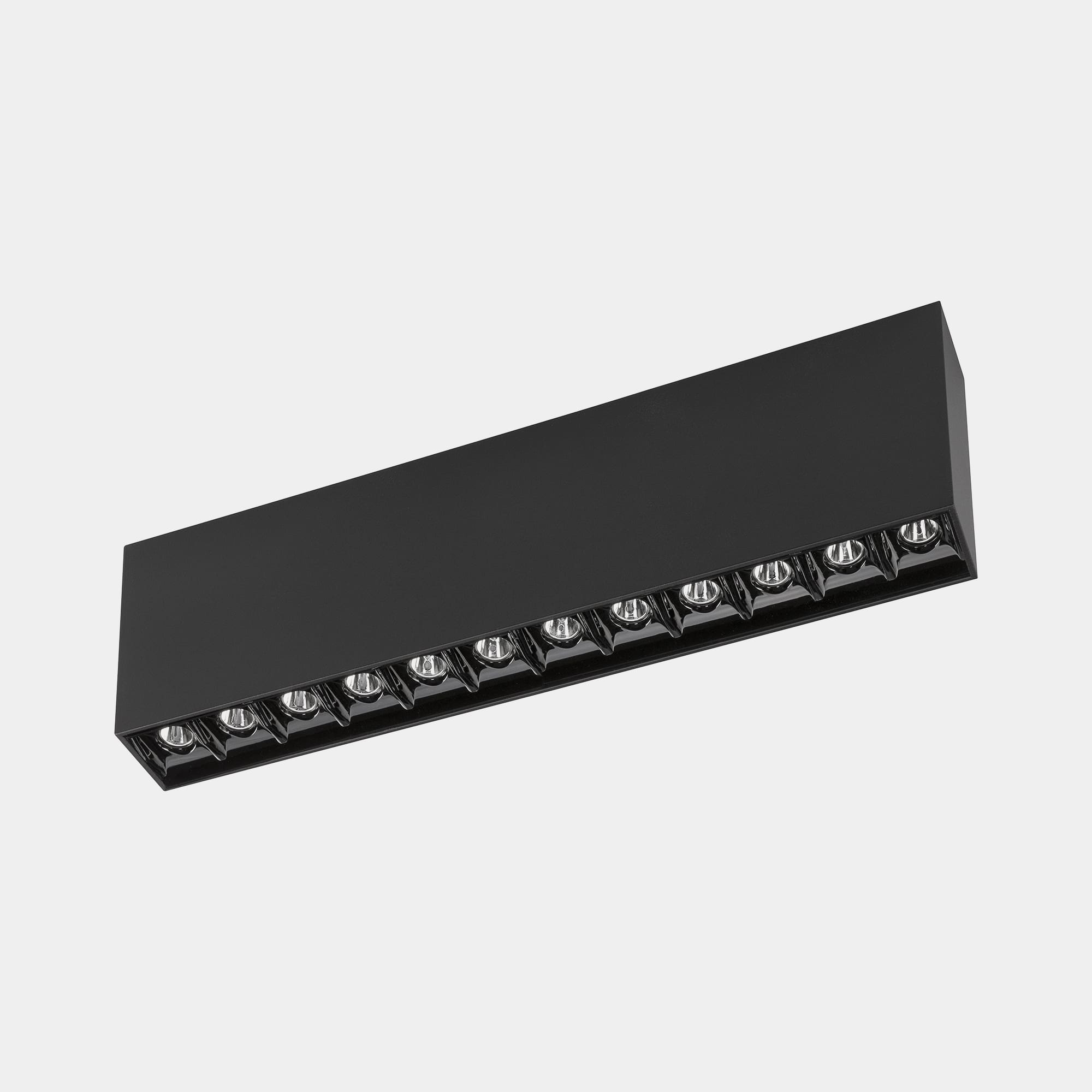 LEDS C4 - Plafoniera Bento Surface 12 Leds - Nero