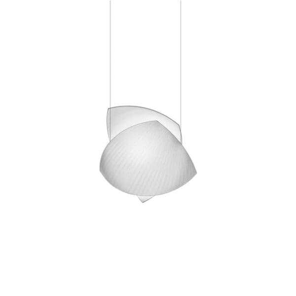 LEDS C4 - Lampada a sospensione Voiles - Cromo
