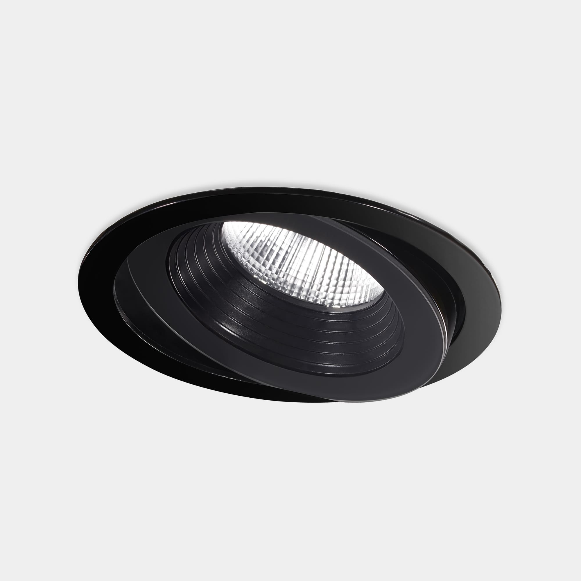 LEDS C4 - Faretto da incasso Dako Adjustable Ø200MM - Nero