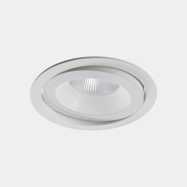 LEDS C4 - Faretto da incasso Dako Adjustable Ø200MM - Bianco