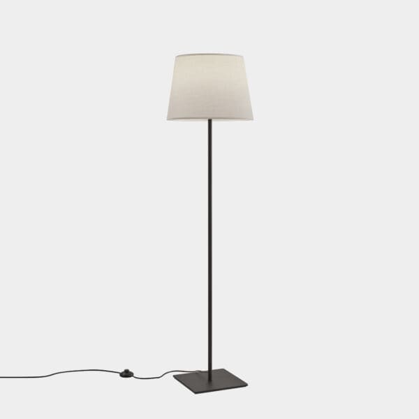 LEDS C4 - Lampada da terra Metrica Square - Nero