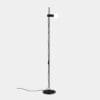 LEDS C4 - Lampada da terra Nude Single - Nero