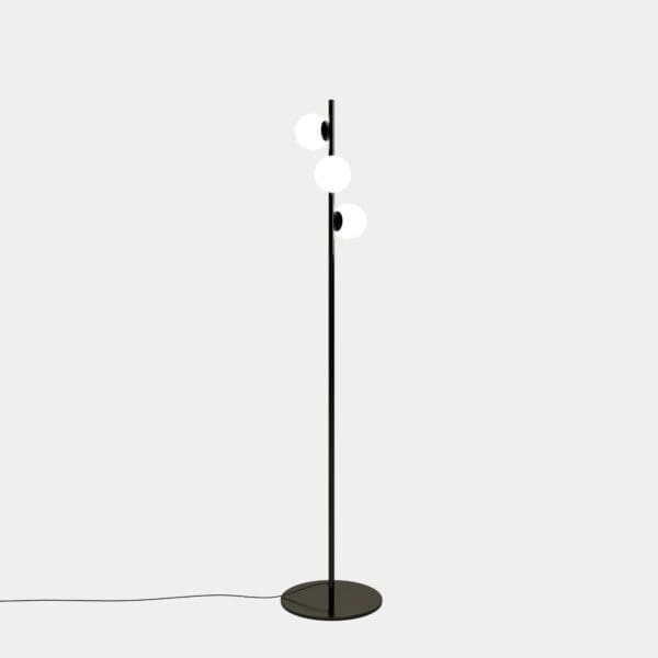 LEDS C4 - Lampada da terra Perlina - Nero