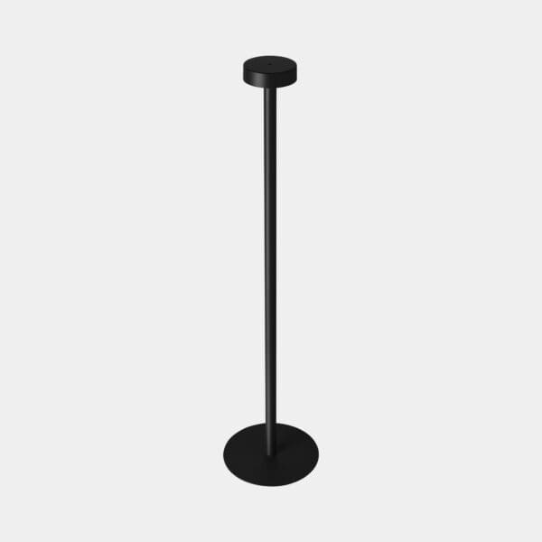 LEDS C4 - Lampada da terra Orbit Rechargeable Small Hole Cover - Nero