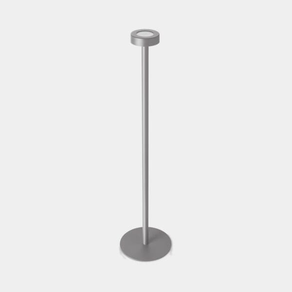 LEDS C4 - Lampada da terra Orbit Rechargeable Big Hole Cover - Grigio
