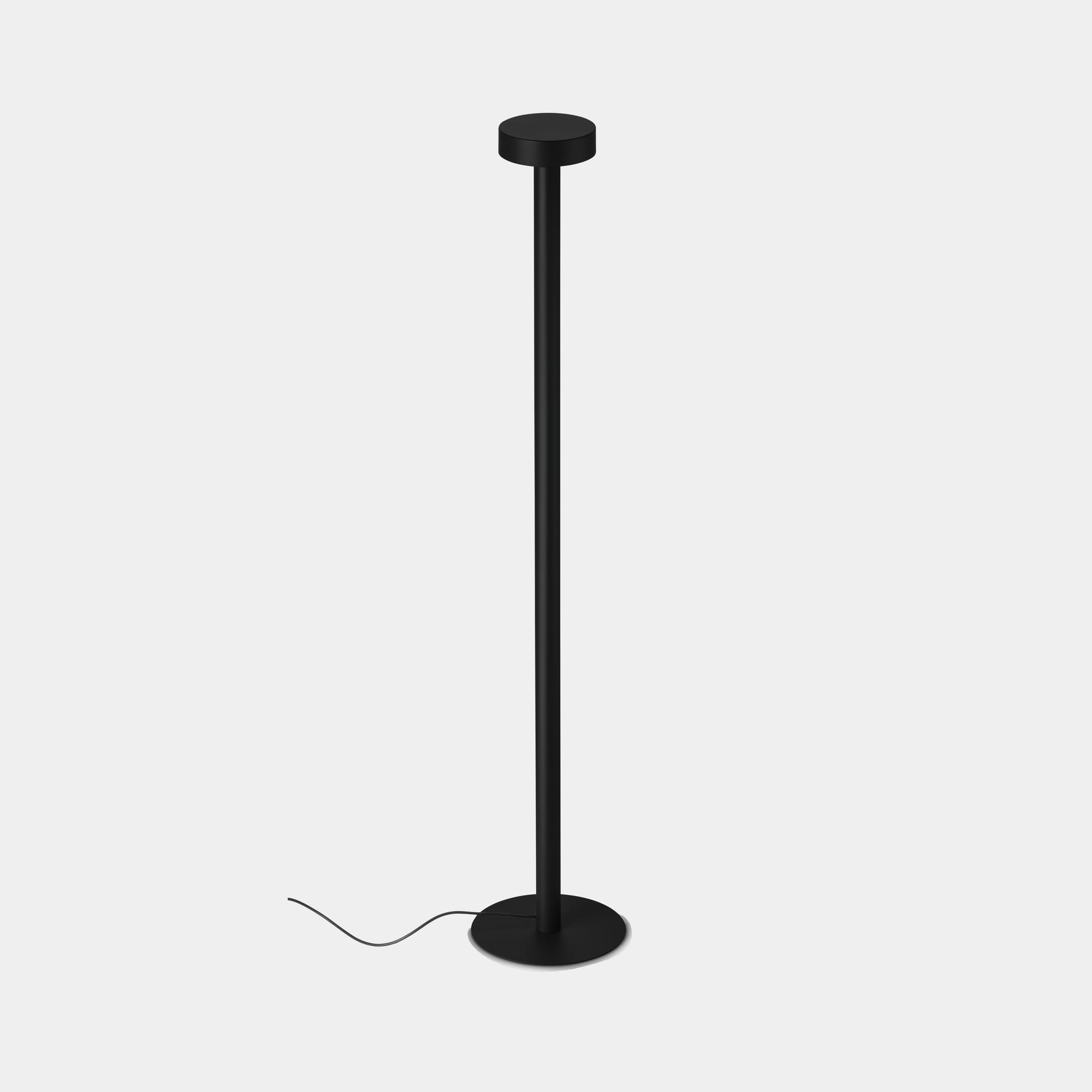 LEDS C4 - Lampada da terra Orbit Plug&play Covered - Nero