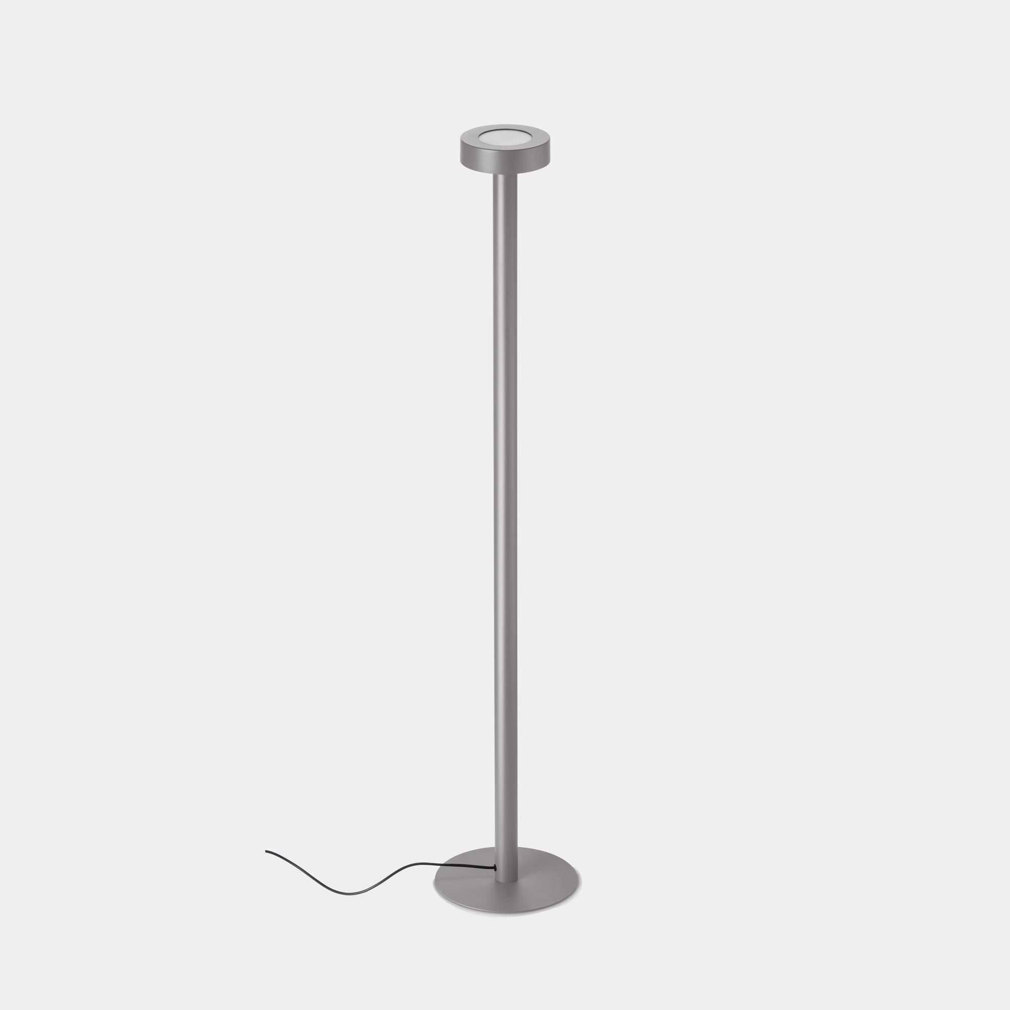 LEDS C4 - Lampada da terra Orbit Plug&play Big Hole Cover - Grigio