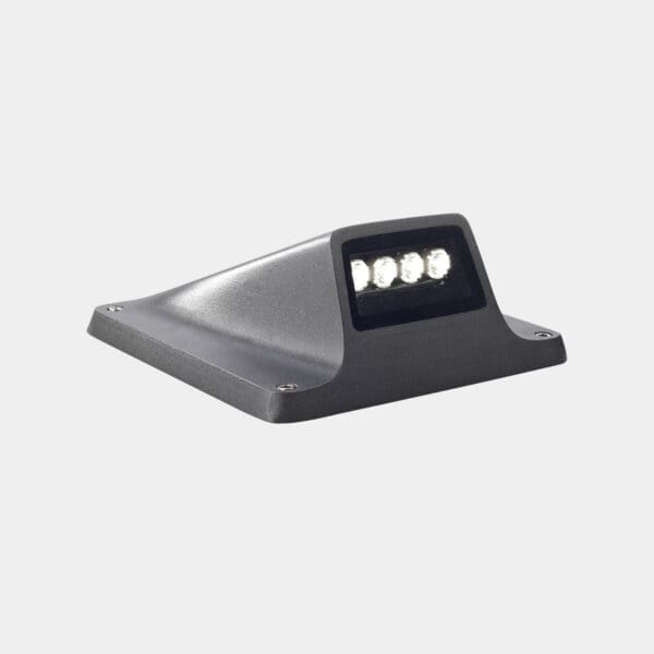 LEDS C4 - Paletto luminoso Rexel 4 Leds - Grigio