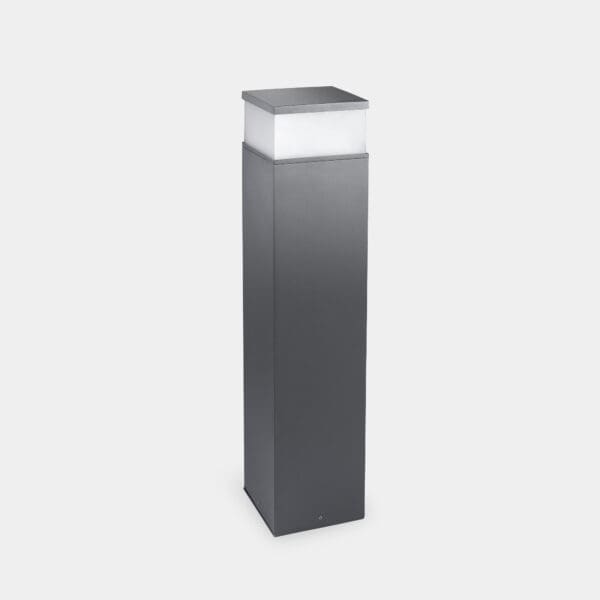 LEDS C4 - Paletto luminoso Cubik LED 650mm - Grigio