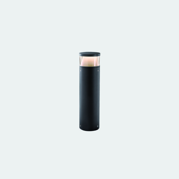 LEDS C4 - Paletto luminoso Dan Aluminium 450mm - Grigio