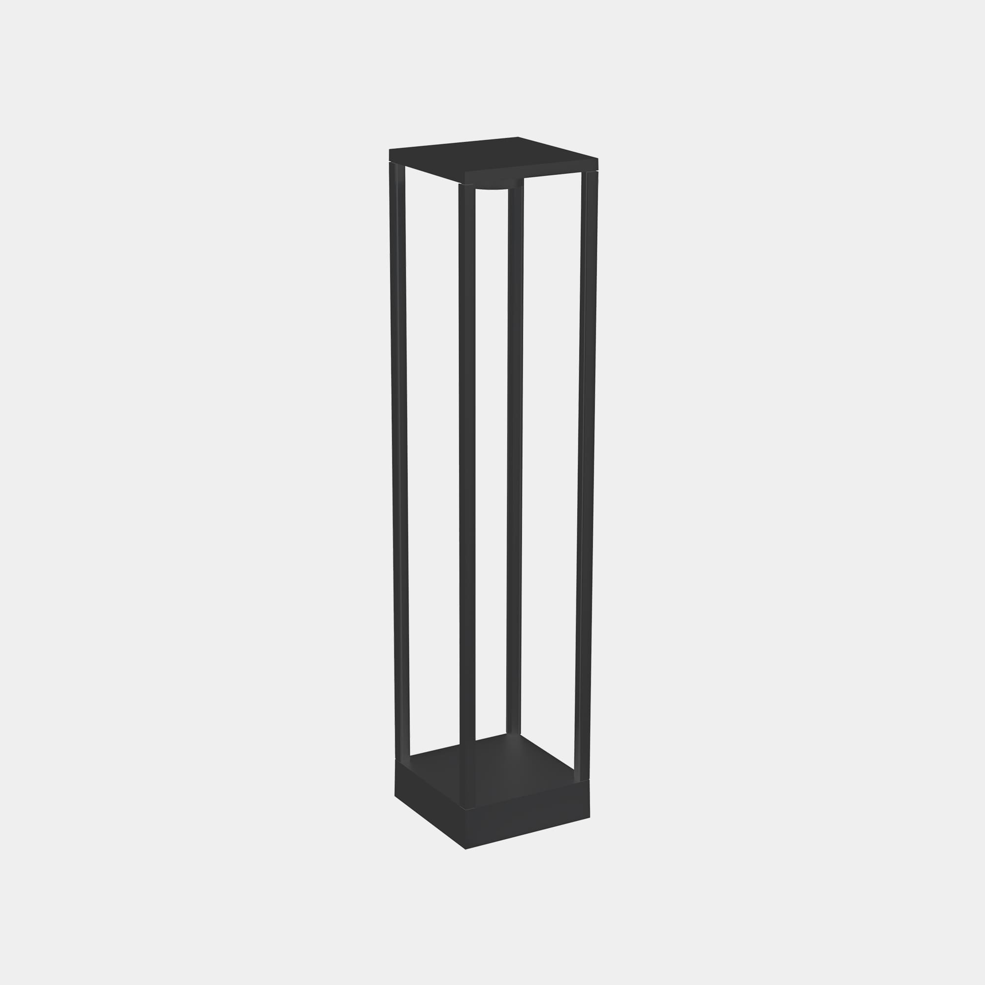 LEDS C4 - Paletto luminoso Rack Bollard Fixed 150x150x700mm - Grigio