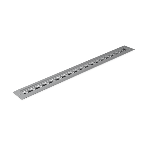 LEDS C4 - Sistema lineare LED Convert Recessed 1000mm - Grigio