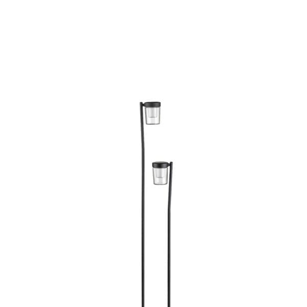 LEDS C4 - Paletto luminoso Sinia Double - Nero