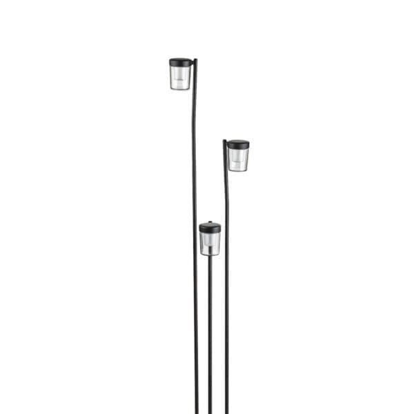 LEDS C4 - Paletto luminoso Sinia Triplex - Nero