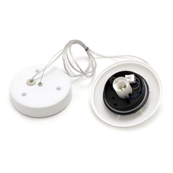 LEDS C4 - Lampada a sospensione Cisne Base - Bianco