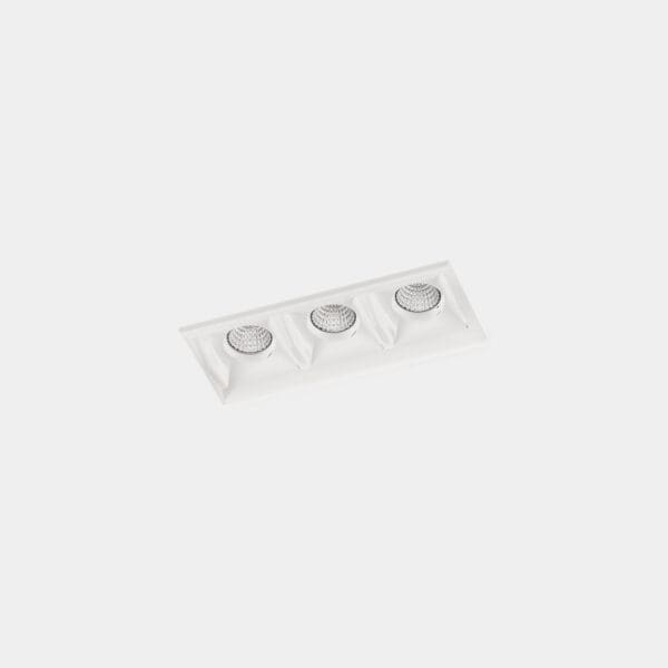 LEDS C4 - Faretto da incasso Bento Standard 3 Leds Trimless - Bianco