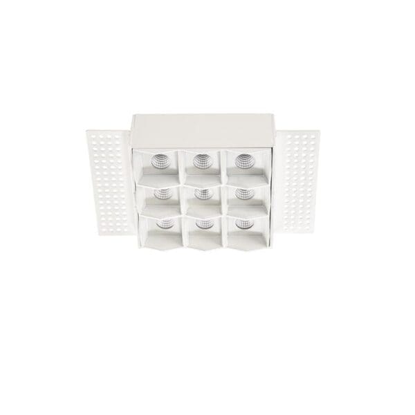 LEDS C4 - Faretto da incasso Bento Standard Square Trimless - Bianco