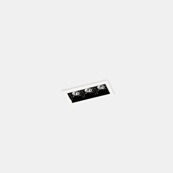 LEDS C4 - Faretto da incasso Bento Standard 3 Leds Trim - Bianco