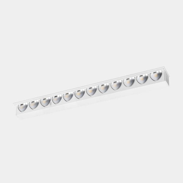 LEDS C4 - Faretto da incasso Bento Wall Washer 12 Leds Trimless - Nero