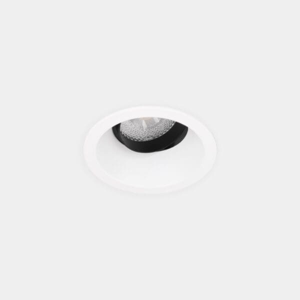LEDS C4 - Faretto da incasso Lite Deep Adjustable Ø75 - Bianco