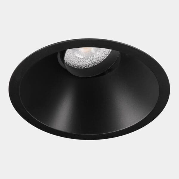 LEDS C4 - Faretto da incasso Lite Deep Adjustable Ø105 - Nero