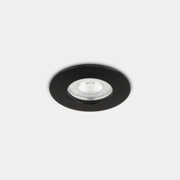 LEDS C4 - Faretto da incasso Lite Flat Fix Ø70 - Nero