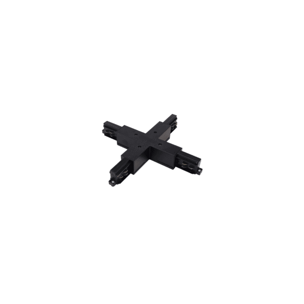 Wever & Ducrè - 3-phase Track X-connector - Nero