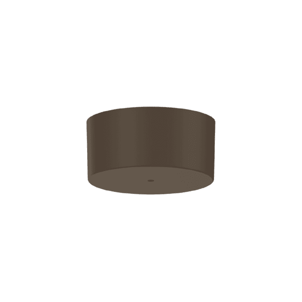 Wever & Ducrè - Susp Single Ceiling Base Surf 1.0 Q - Nero