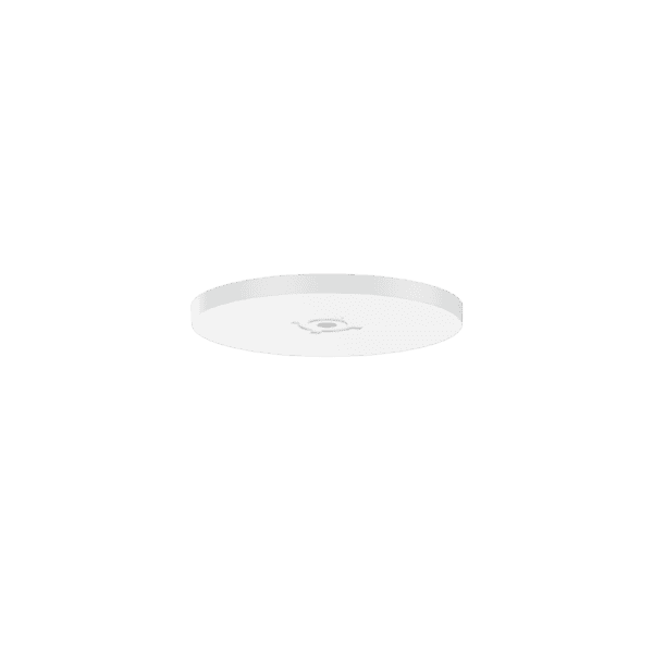 Wever & Ducrè - Susp Single Ceiling Base Semi Rec 1.0 W - Nero