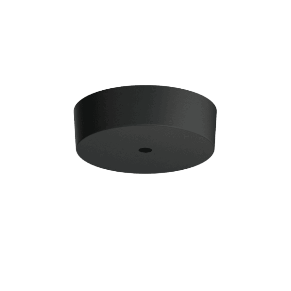 Wever & Ducrè - Qubby Susp Single Ceiling Base Surf - Nero