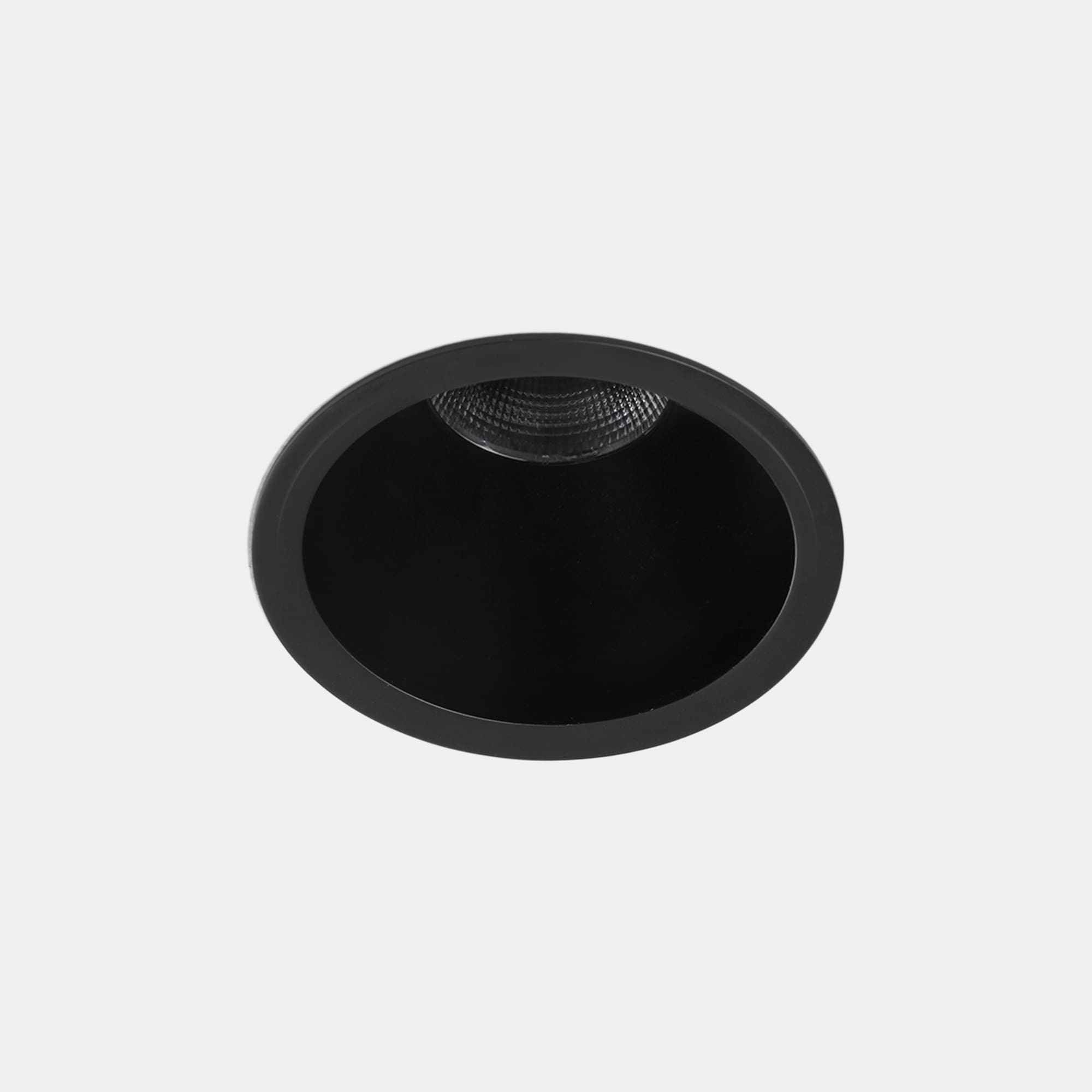 LEDS C4 - Faretto da incasso Play Visual Comfort Round Fixed Trim - Nero