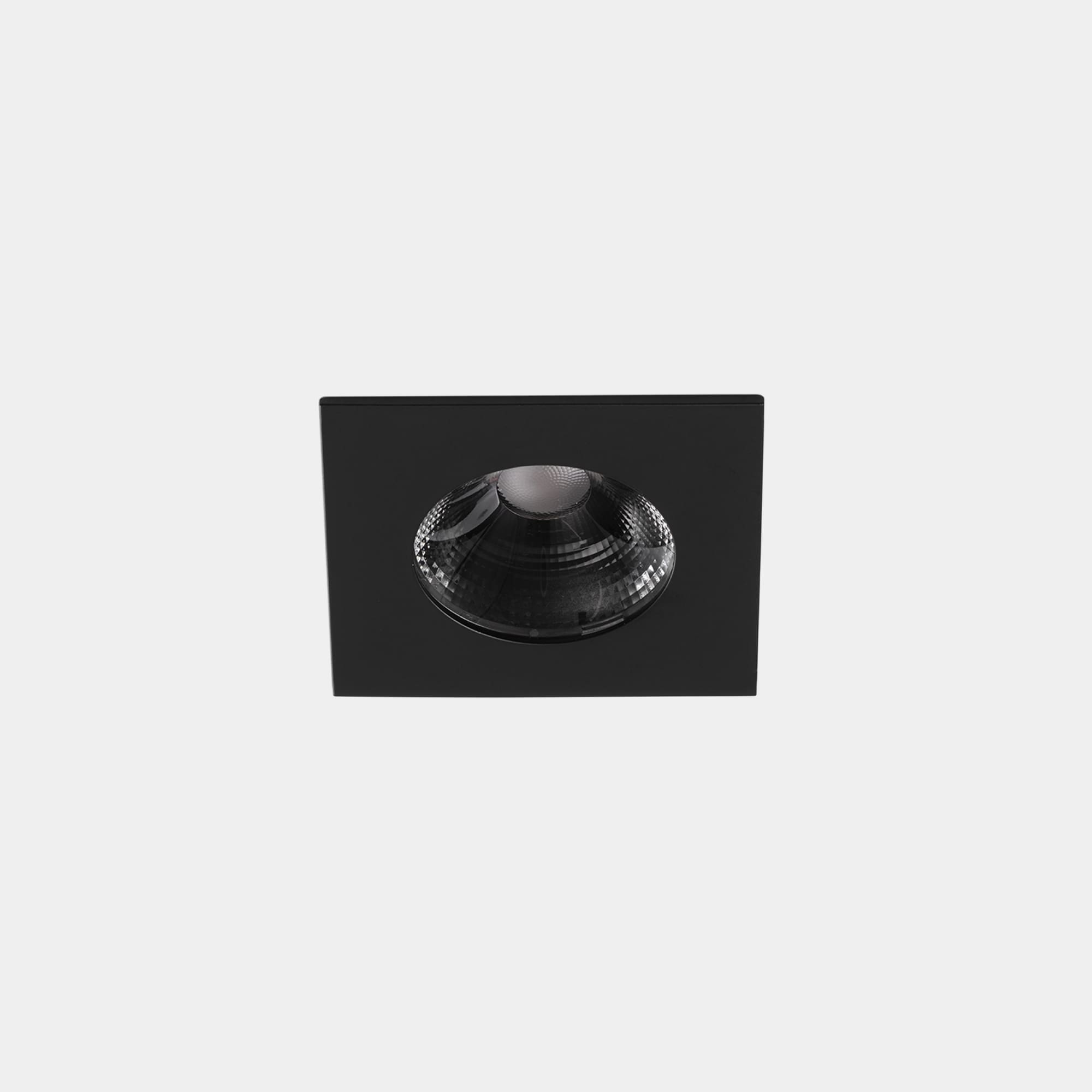 LEDS C4 - Faretto da incasso Play Flat Square Fixed - Nero