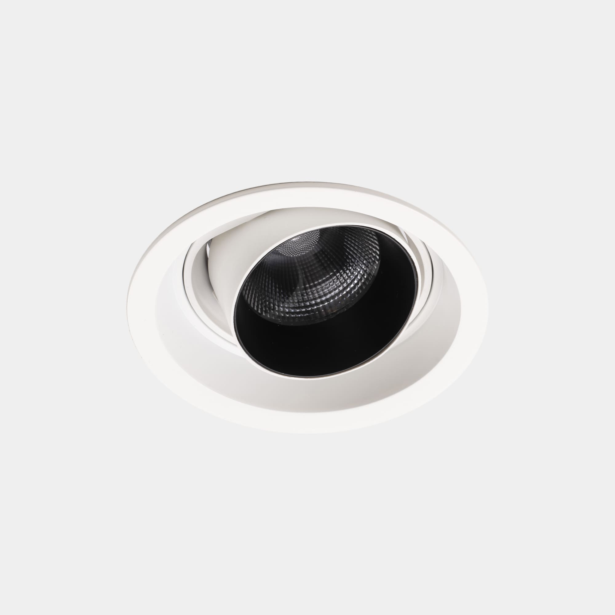 LEDS C4 - Faretto da incasso Play Snoot Round Adjustable Trim - Bianco