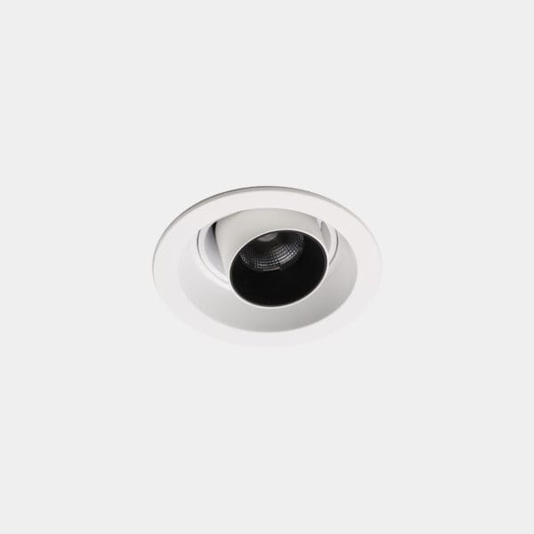 LEDS C4 - Faretto da incasso Play Mini Snoot Round Adjustable - Bianco