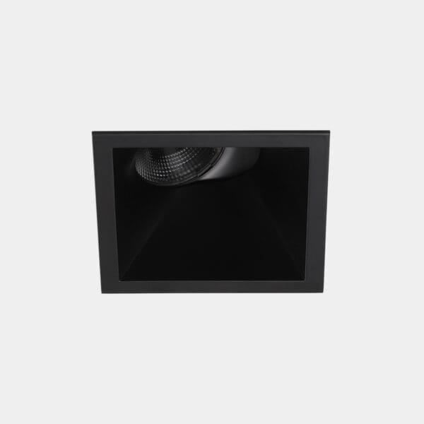 LEDS C4 - Faretto da incasso Play Visual Comfort Square Adjustable Trim Emergency - Nero