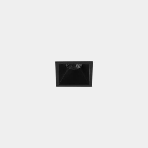LEDS C4 - Faretto da incasso Play Mini Visual Comfort Square Fixed Trim - Nero