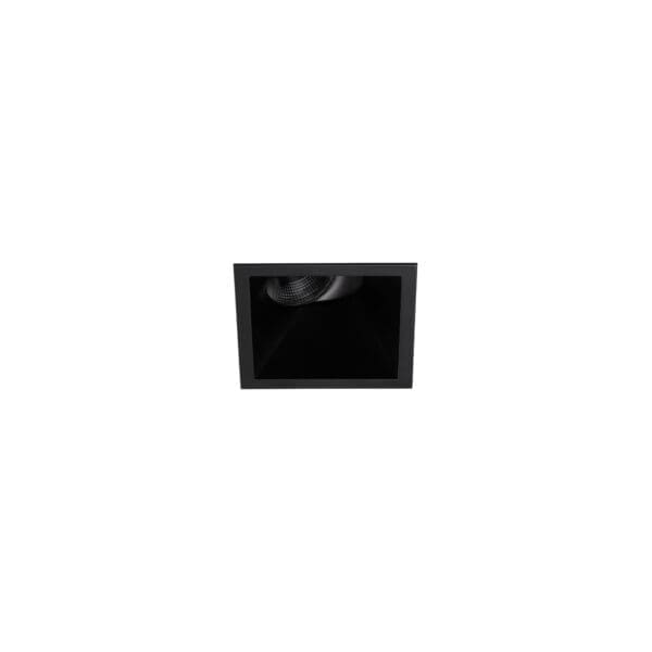 LEDS C4 - Faretto da incasso Play Mini Visual Comfort Square Adjustable Trim - Nero
