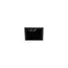 LEDS C4 - Faretto da incasso Play Mini Visual Comfort Square Adjustable Trim - Nero
