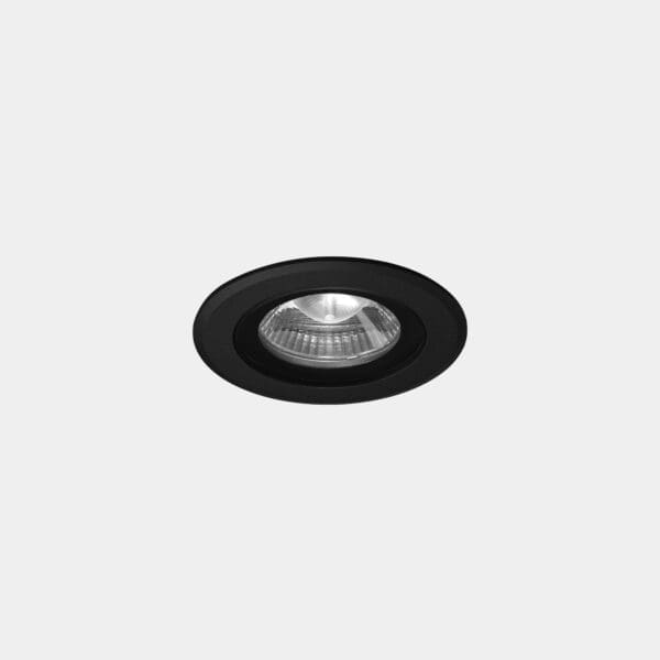 LEDS C4 - Faretto da incasso Max Medium Round - Nero