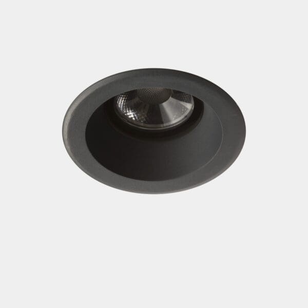 LEDS C4 - Faretto da incasso Max Medium Round Ugr - Grigio