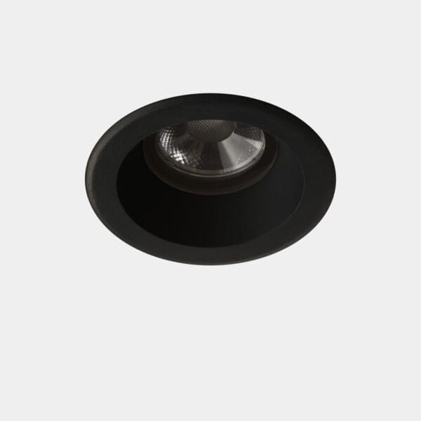 LEDS C4 - Faretto da incasso Max Medium Round Ugr - Nero