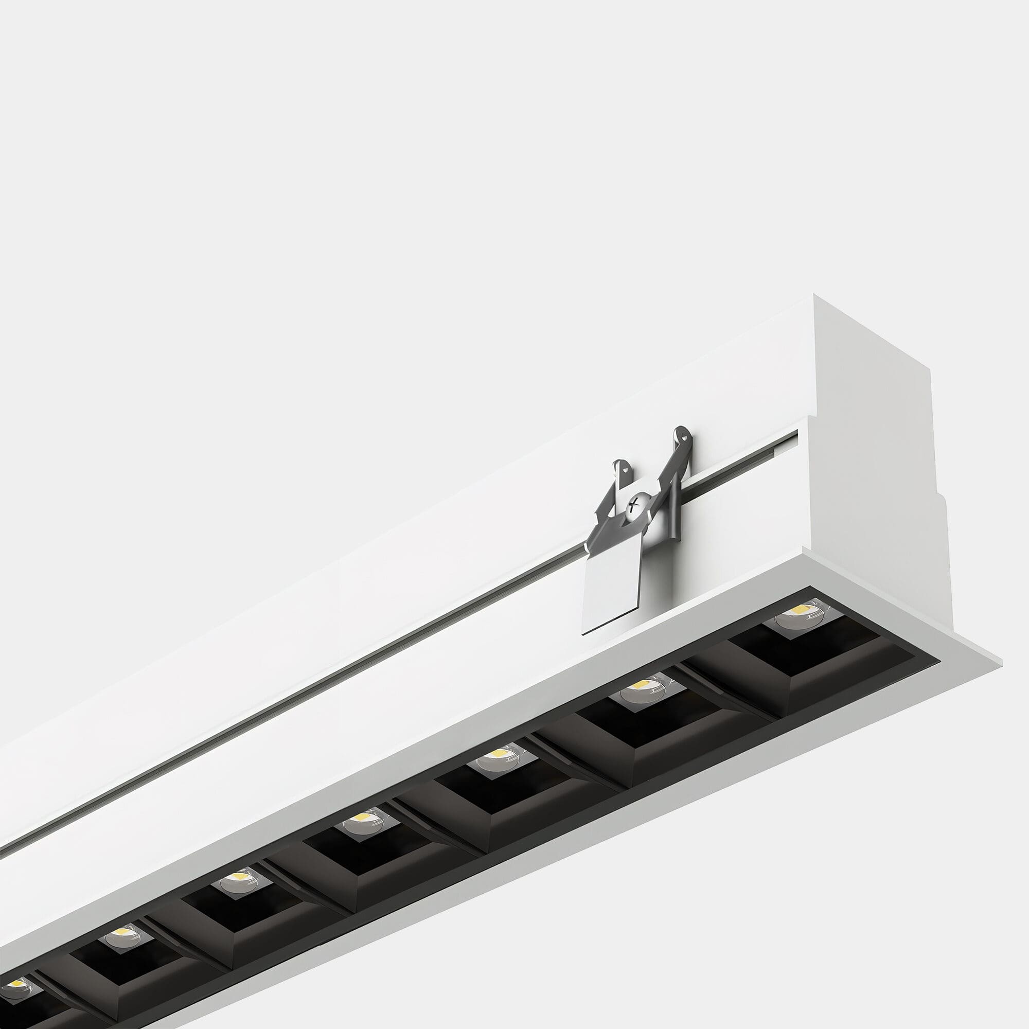 LEDS C4 - Sistema lineare LED Infinite Pro Opticell Recessed 1136mm - Bianco