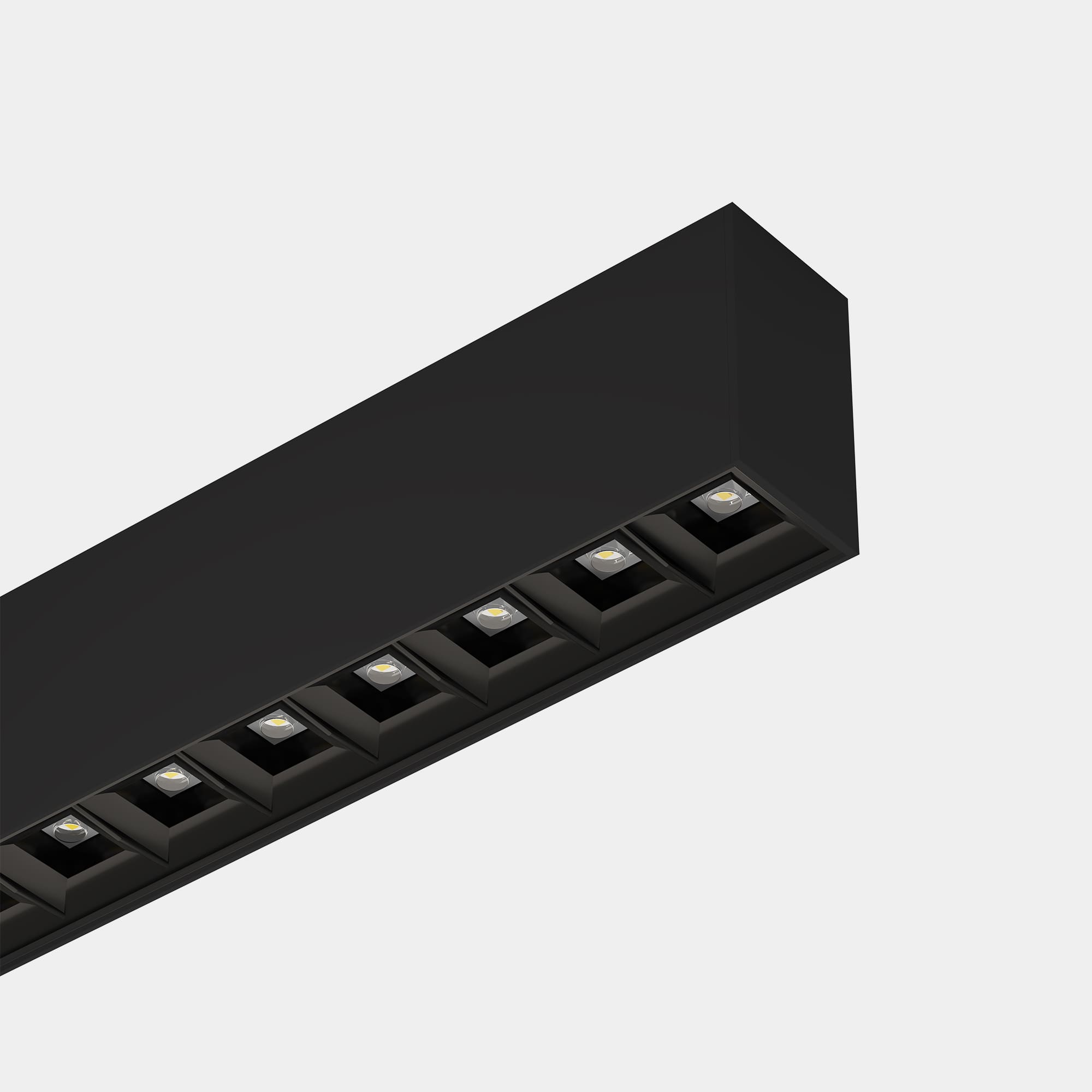 LEDS C4 - Sistema lineare LED Infinite Pro Opticell Surface 1700mm - Nero