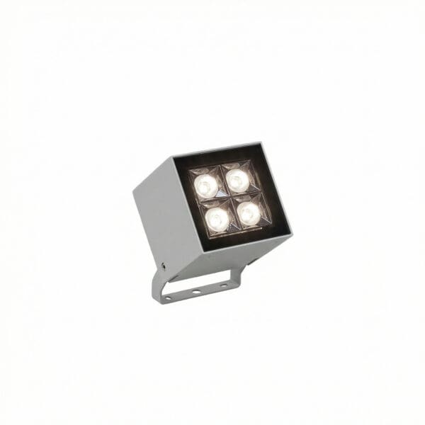 LEDS C4 - Faretto Cube Spot 4 Leds - Grigio