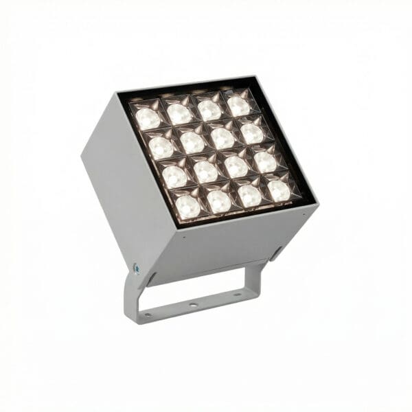 LEDS C4 - Faretto Cube Spot 16 Leds - Grigio