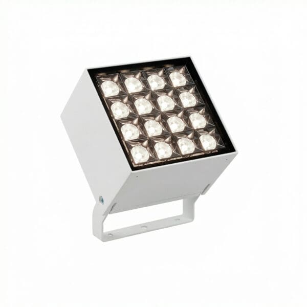 LEDS C4 - Faretto Cube Spot 16 Leds - Bianco