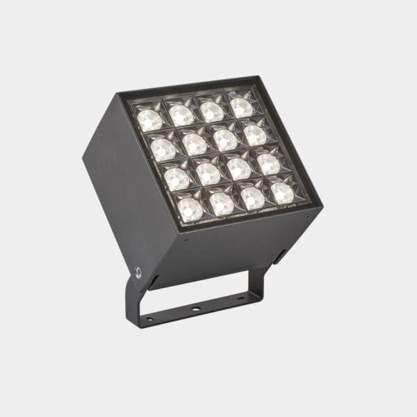 LEDS C4 - Faretto Cube Spot 16 Leds - Nero